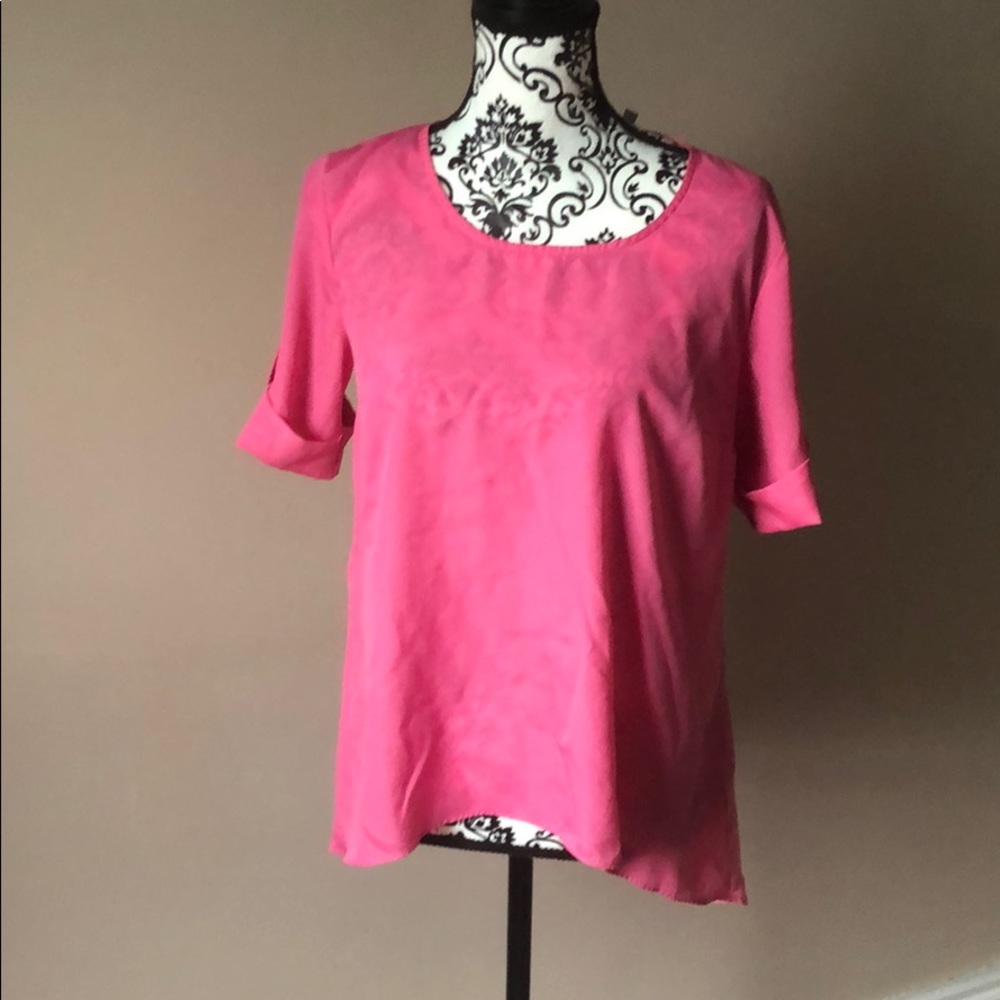Pink blouse